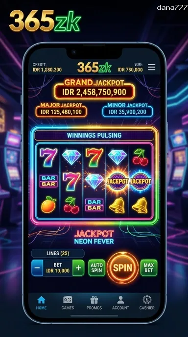 Pratinjau antarmuka dana777 — aplikasi APK resmi Android v2.5.6